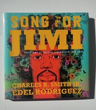 Song for Jimi: Story of Guitar Legend Jimi Hendrix NEW Hardcover Book 1st Ed
