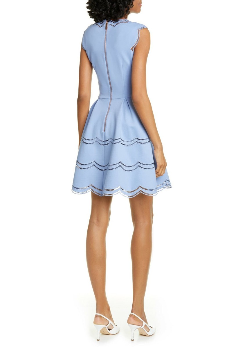 kettyさま Time After Time Scalloped Dress retrofete Katya Sequin Dress | THE AFTERWHITE