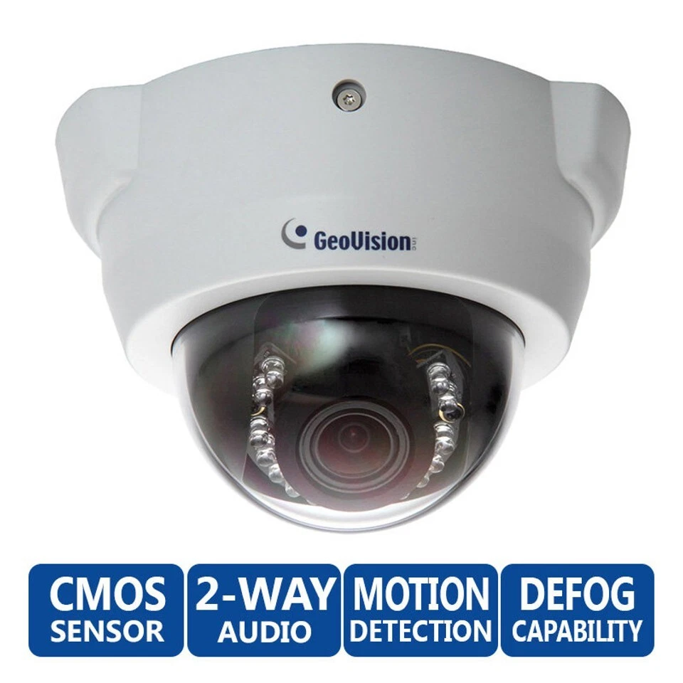Geovision GV-FD1200 1.3MP Indoor IR Dome IP Security Camera - Low Lux - Image 2 of 2