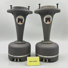 JBL 2420 Compression Driver Pair With 2307 Horn Alnico 16 Ohm Vintage Used Japan