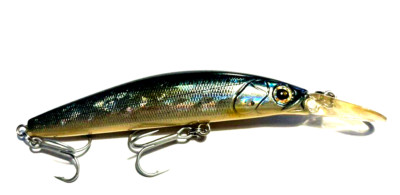 Megabass Lipin-Bait Wobbler, Crankbait, Kunstköder, 9 cm, Sinking