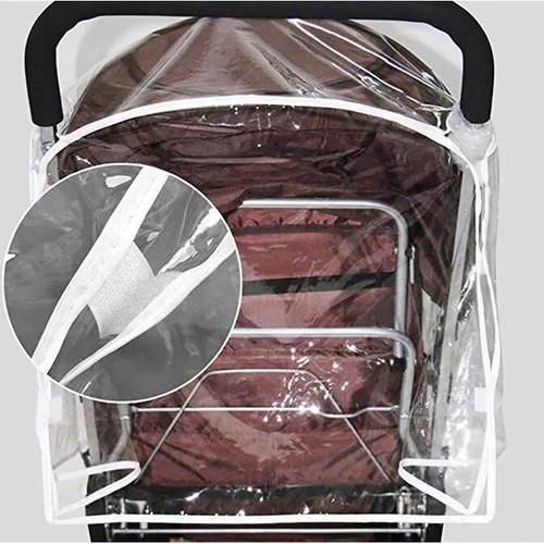 Super Habillage Universel Pluie pour Poussette de Double Non-Toxique et Durable - Photo 4/4