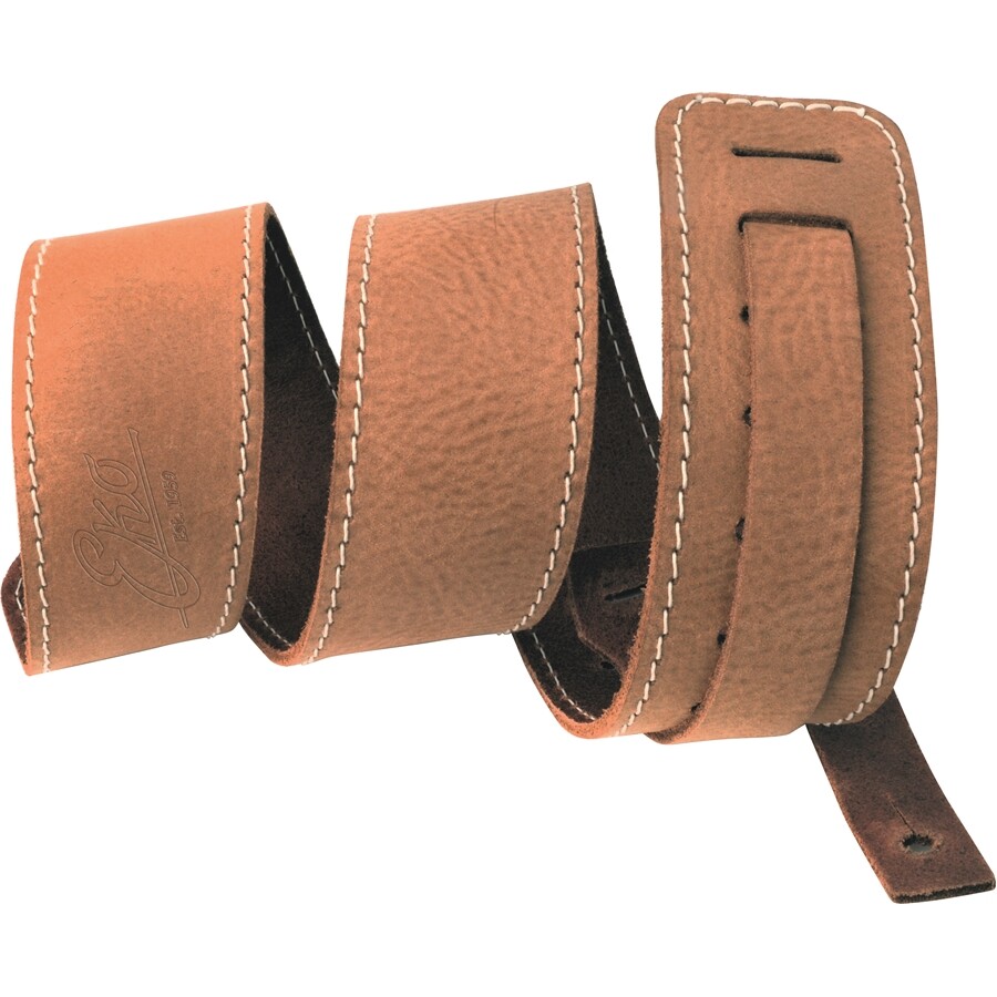 Eko GBU Strap Leather Brown OUTLET FINE SERIE ACCESSORI PER CHITARRA - BASSO