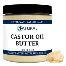 Castor Oil Butter-Pure Ingredients-0 Fillers-0 Artificials