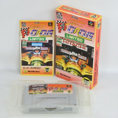 F1 CIRCUS LIMITED Super Famicom Nintendo 2718 sf