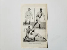 Indians 1911 Team Collage Vean Gregg Terry Turner Joe Birmingham Joe Butcher