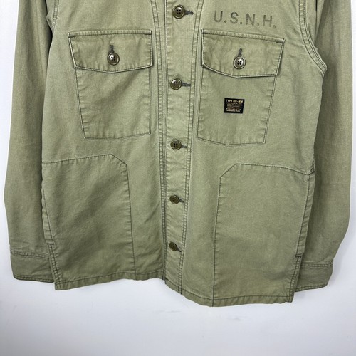 Neighborhood Military Chore Jacket, Overshirt Shacket, Japanese, Mens Medium - Picture 3 of 7