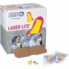 Howard Leight LL-1 Laser Lite Uncorded Earplugs 200 Per Box 