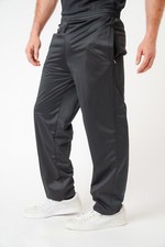 Mens Tracksuit Bottoms Silky Joggers Jogging Plain Sports Pants Trousers M-5XL
