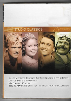 DVD - Studio Classics - Journey Center Earth/ Miss Broadway/ Flicka/ Flying Mach