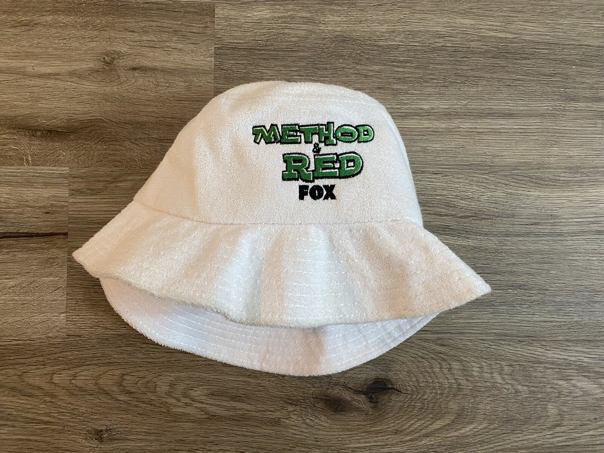 Rare Method Red FOX TV Show Promotional White Terrycloth Bucket