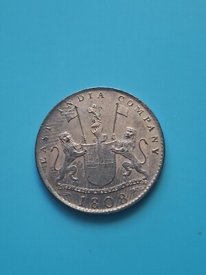 ****XF/Some Luster**** East India Company X 10 Cash Coin