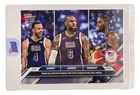 2024 Topps Now Olympic #26 Stephen Curry LeBron James Kevin Durant GOLD MEDAL