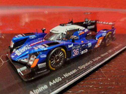 SPARK MODEL 1/43 ALPINE A460 WINNER LMP2 LE MANS 24 HOURS 2016 VERY RARE NO BOX - Foto 6 di 10