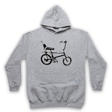 CHOPPER BIKE RETRO COOL VINTAGE BICYCLE HANDLEBARS COOL UNISEX ADULTS HOODIE