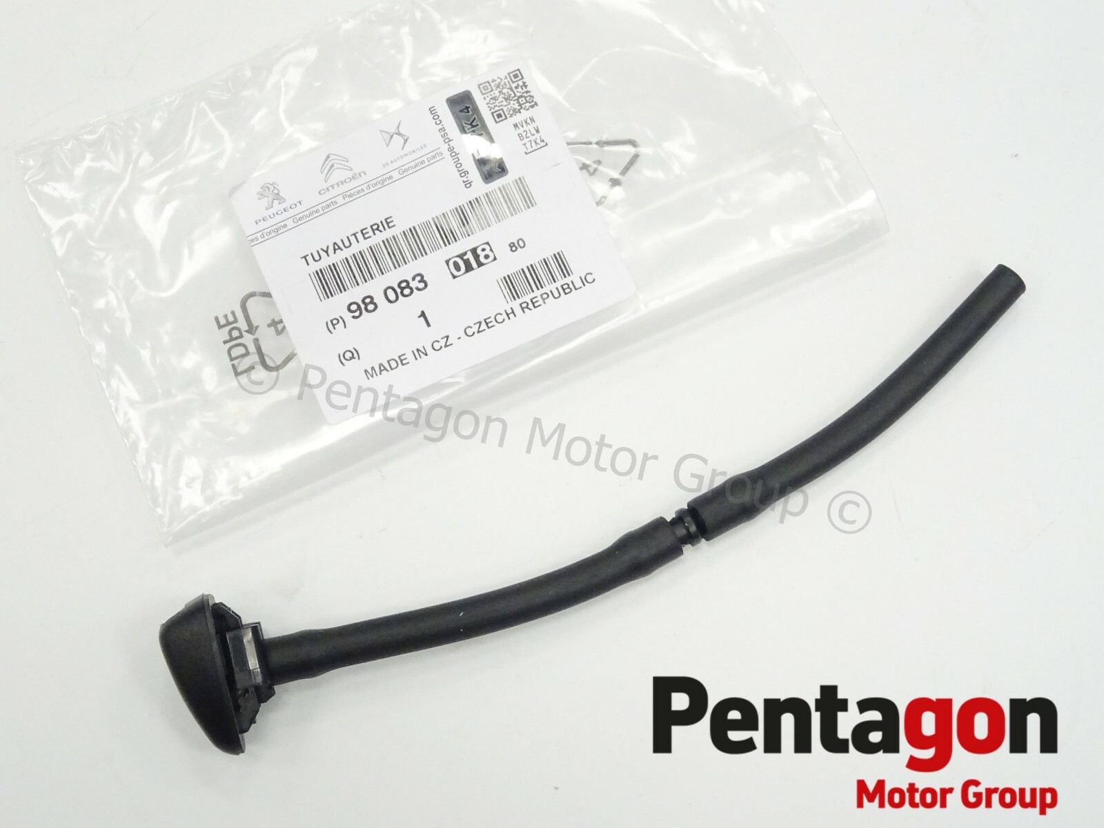 Genuine Peugeot 2008 13> Citroen C3 16> Windscreen Washer Jet Nozzle