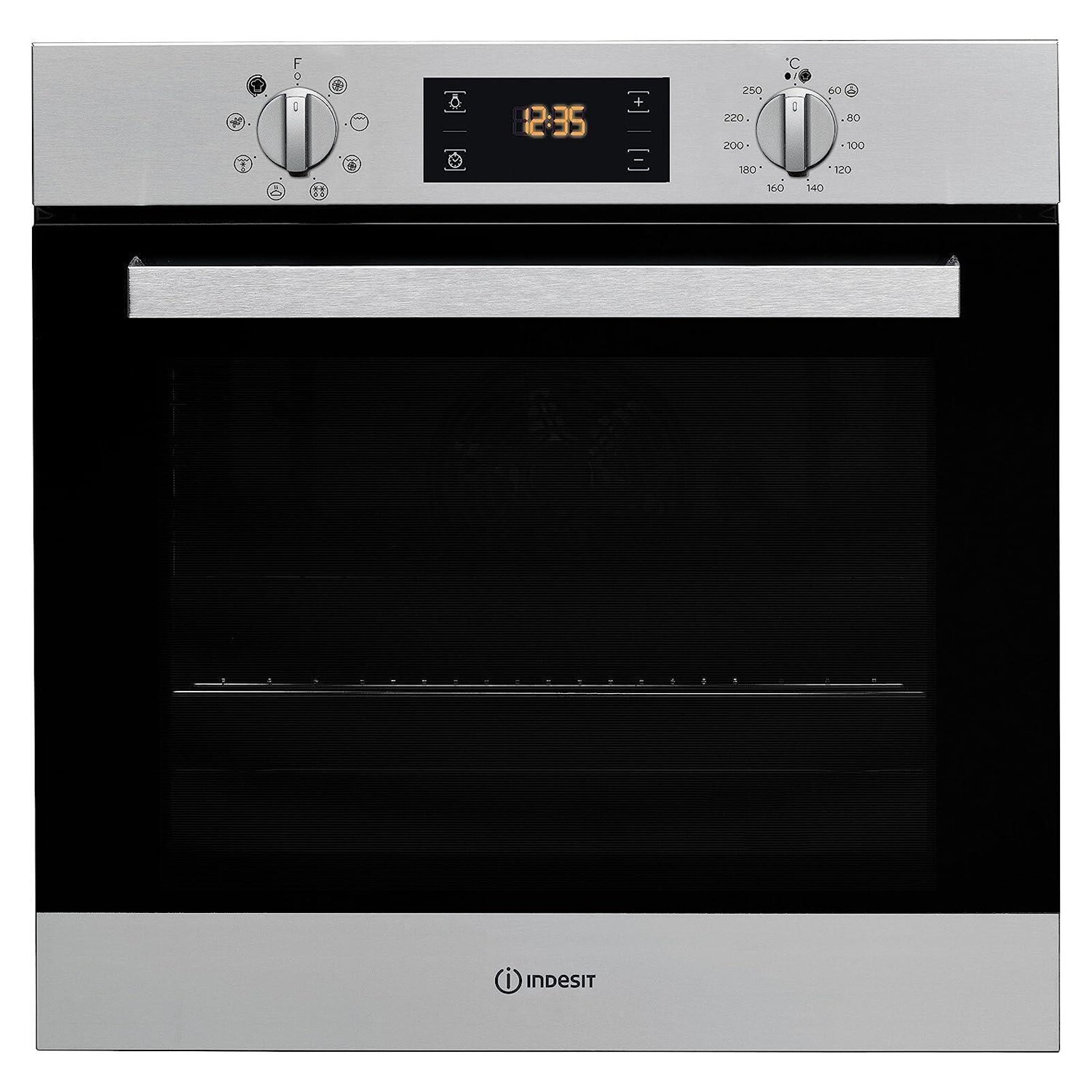 Indesit BuiltIn Electric Single Oven Stainless Steel IFW 6340 IX eBay