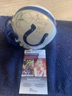 Jim Parker Colts 77/HOF 73 Autographed Authentic Colts Mini Helmet JSA COA  — photo 5