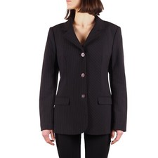 Versace Jeans Couture Vintage Women's Black Blazer Jacket size 30 / 44 Italy