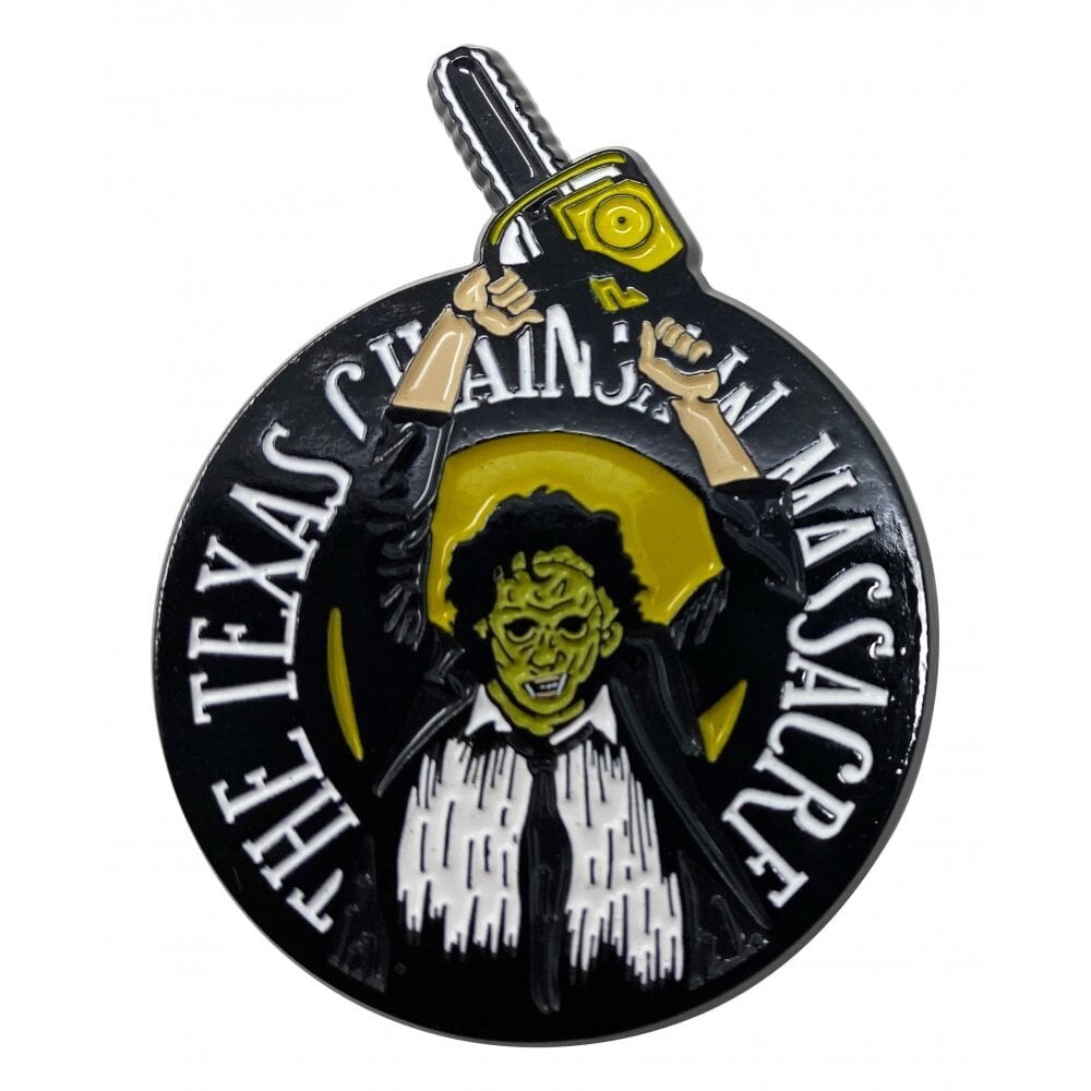 Texas Chainsaw Massacre Badge Limited Edition Brand New & Sealed