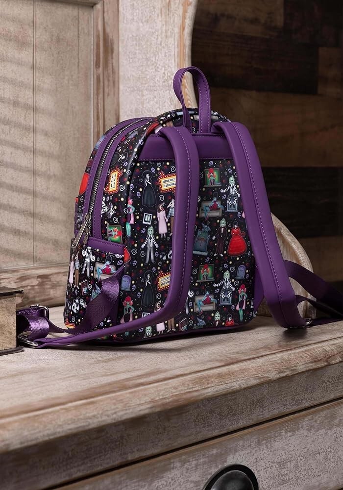 Loungefly Beetlejuice Mini Backpack | eBay display picture 2