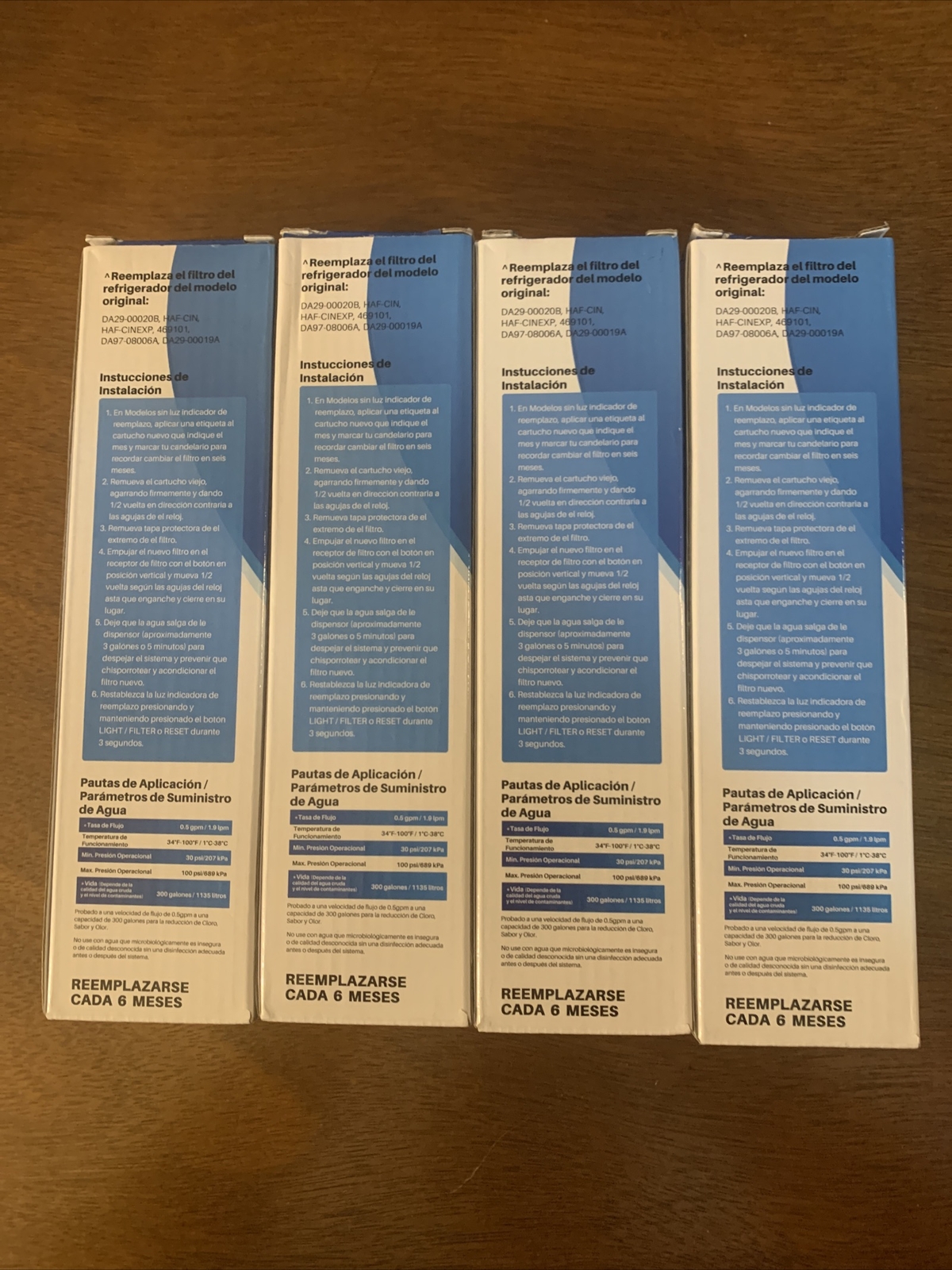 IcePure RWF0700AS Refrigerator Water Replacement Filter 4 Pack