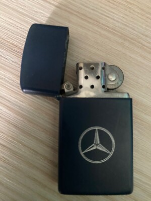 Rare Zippo Official Mercedes-Benz Collection Navy Zippo Lighter