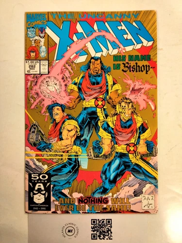 Uncanny X-Men # 282 NM 2nd Print Marvel Comic Book 1st Bishop Appearance 18 J240