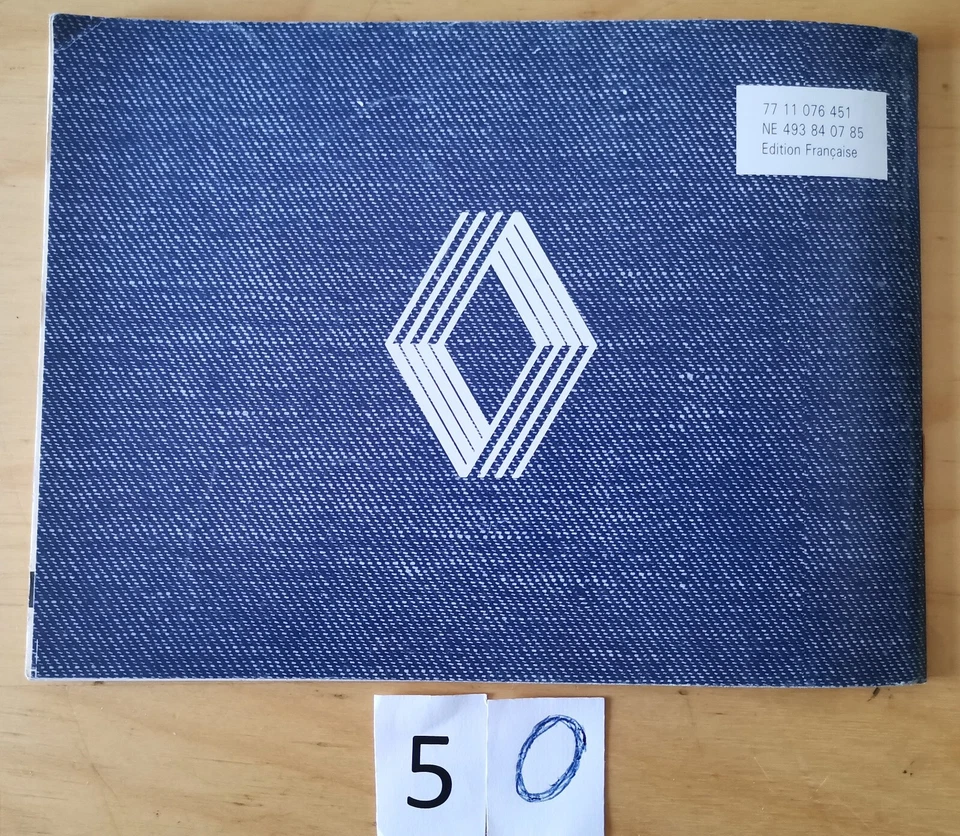 RENAULT super 5 TC TL GTL GTS TSE Utilisation et entretien Manuel Notice 1984  - Photo 3/3