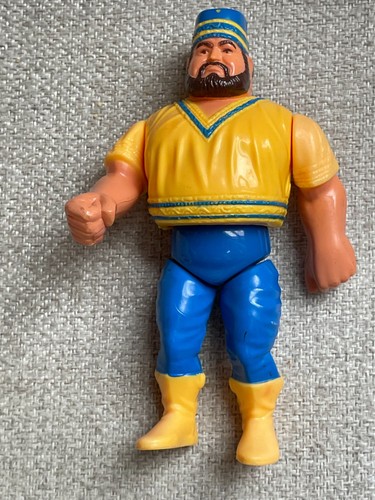 VINTAGE 1990 HASBRO WWF WWE AKEEM THE AFRICAN DREA...