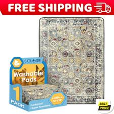 Washable Pee Pad for Dogs 32 X 24 Reusable Puppy Pads Waterproof Dog Rugs Su