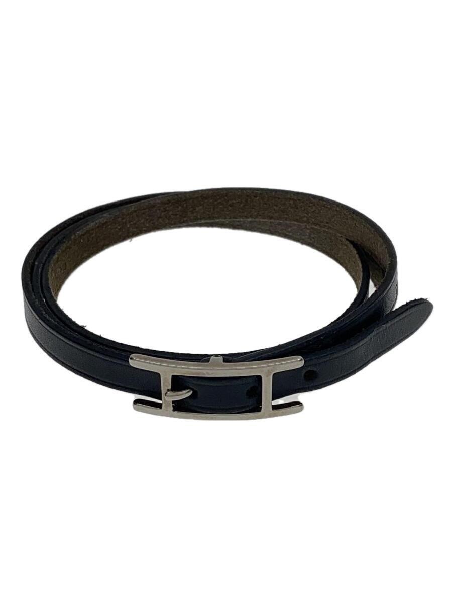 Hermes B-Api Double Tour Leather Bracelet for Women 2721
