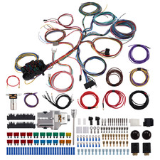 Wire Harness Universal 22 Circuit Wiring Fit For 1960-1986 Chevy Gmc Pickup Tr Wire Harness Universal 22 Circuit Wiring Fit For 1960-1986 Chevy Gmc Pickup Tr
