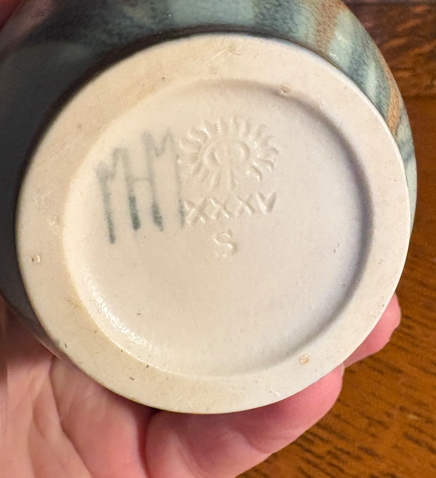 Rookwood Pottery Vellum Glaze Vase M. McDonald 1935 MINT!