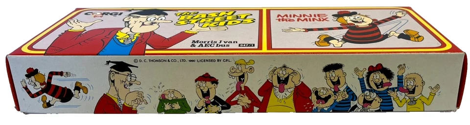 Corgi D47/1 Morris J Van & AEC - Bus Bash St Kids & Minnie The Minx Set - Boxed - Image 3 of 4