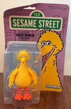 Big Bird Sesame Street 1,2,3 Super 7 Reaction Figure New Damaged Packaging