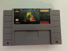 Flashback: The Quest for Identity (SNES Super Nintendo) Authentic Cartridge Only