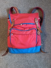 Kultiger Jansport Rucksack Rot Blau Retro Vin...