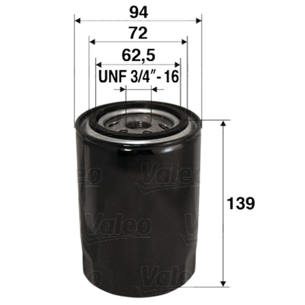 Valeo ÖLfilter 586064 Anschraubfilter FüR Audi VW A4 Passat A6 C4 C5 3B5 8D2 AFN-image