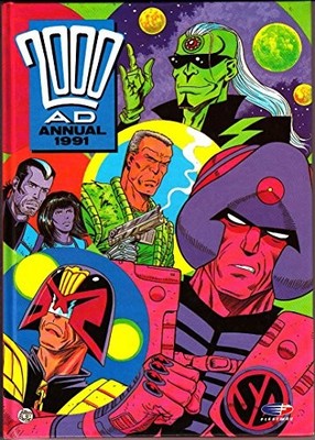2000AD ANNUAL 1991 by John Wagner Book The Fast Free Shipping