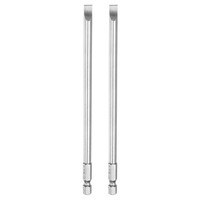 "FüR SL6 2 StüCk Schlitzschraubendreher Bits 1/4\" Sechskantschaft 15Cm Magnetisch"