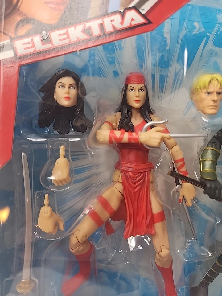 Marvel Legends - Paquete de 2 figuras de acción Elektra & Ronin - Hasbro 2008 - Leer descripción Foto 2 de 4
