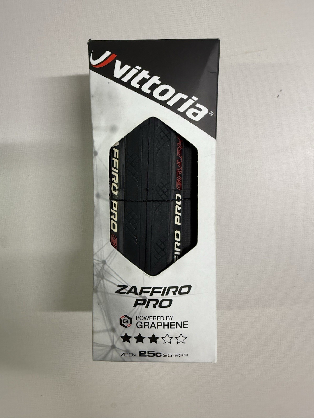 Vittoria Zaffiro Pro TRAINING 25-622 270g FULL Black 700x25c Cycling Bike Tire