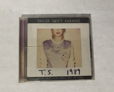 Taylor Swift Karaoke 1989 By Taylor Swift CD DVD 2015 2 Disc Set