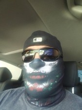 Seamless Neck Gaiter Shield Scarf Bandana Face Mask Seamless UV Protection