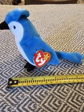 Vintage 1997/1998 Original Ty Beanie Baby   ROCKET Blue Jay   1997/98 NWT