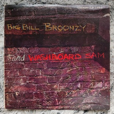 BIG BILL BROONZY & WASHBOARD SAM LP US 1ST PRESS 1953 Blues MEMPHIS SLIM  VG/VG 