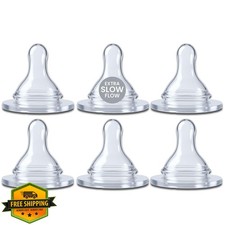 Avima Baby Preemie Bottle Nipples Extra Slow Flow Size 0 Anti-Colic