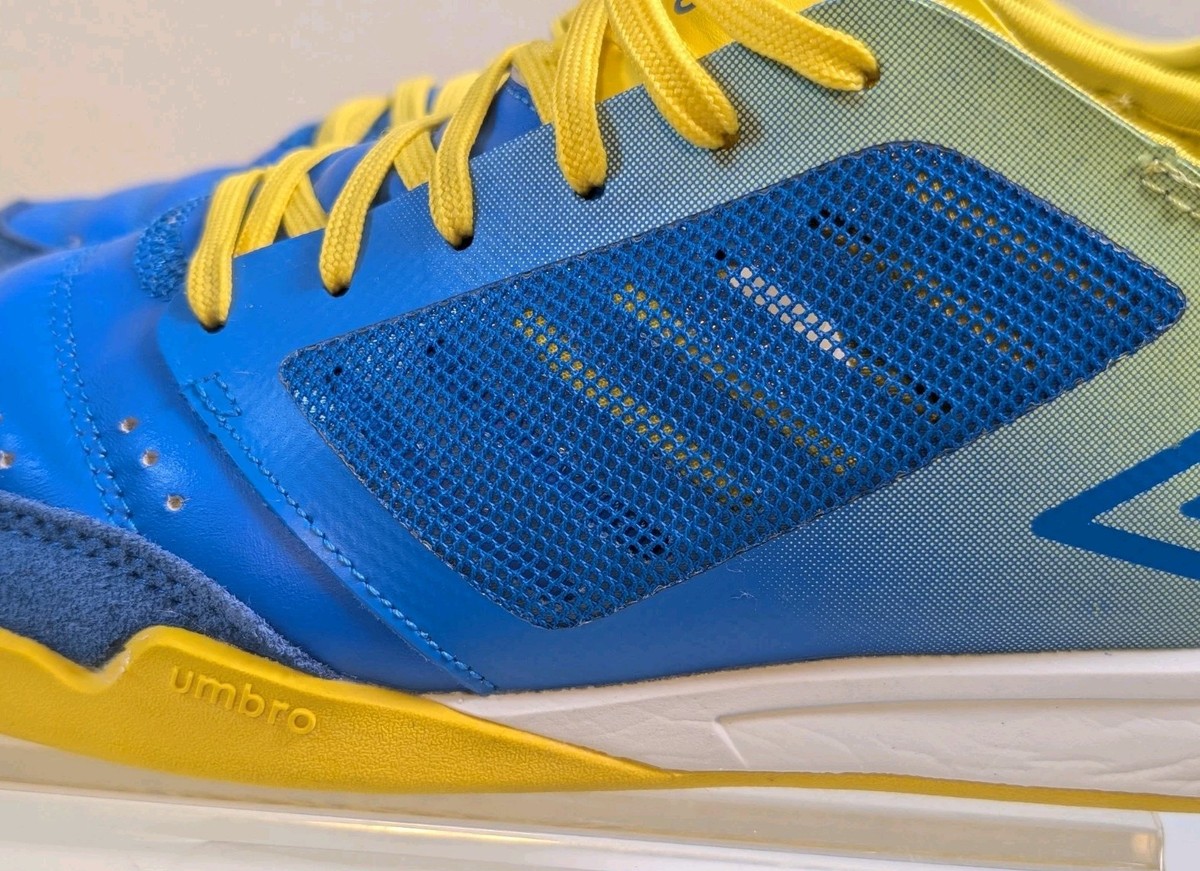 Umbro Chaleira Pro Futsal Soccer Shoes Blue/Yellow Men