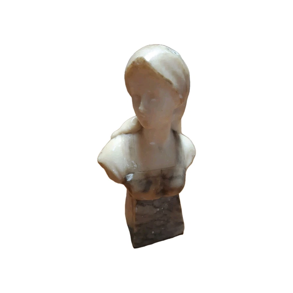 Buste de femme de Johann BLASCHE - Sculpture en marbre - Photo 1/4